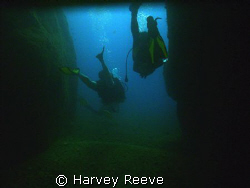 exiting cave by Harvey Reeve 